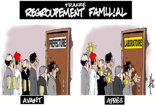 France : Regroupement familial