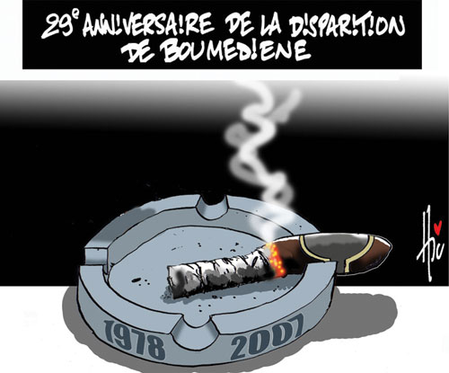 29ème anniversaire de la disparition de Boumediene