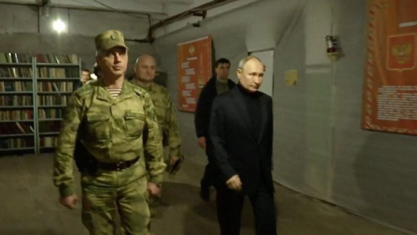 Le Président russe lors de sa visite