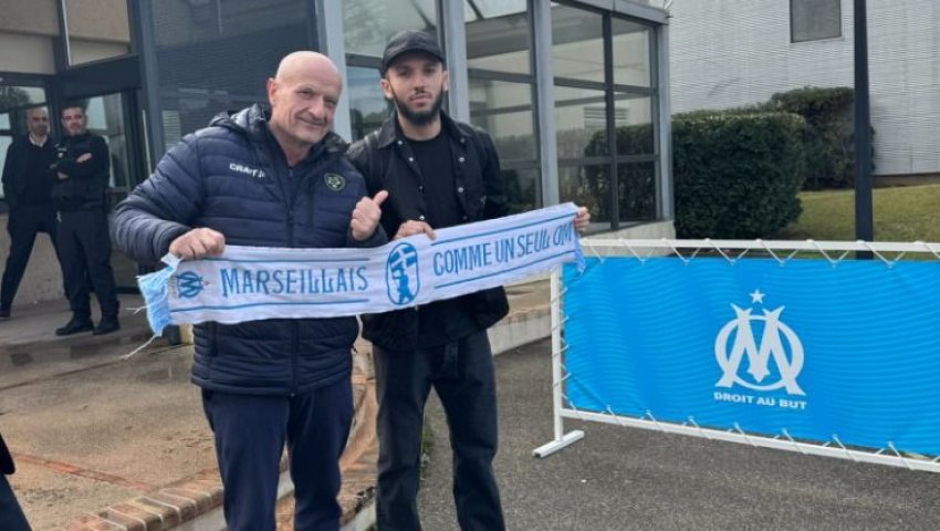 Amine Gouiri est arrivé à Marseille