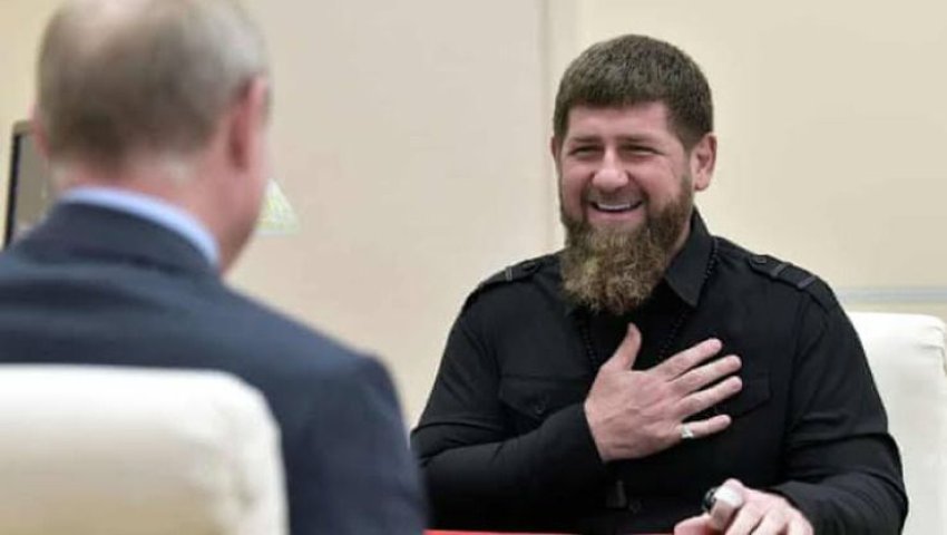Kadirov avec Poutine